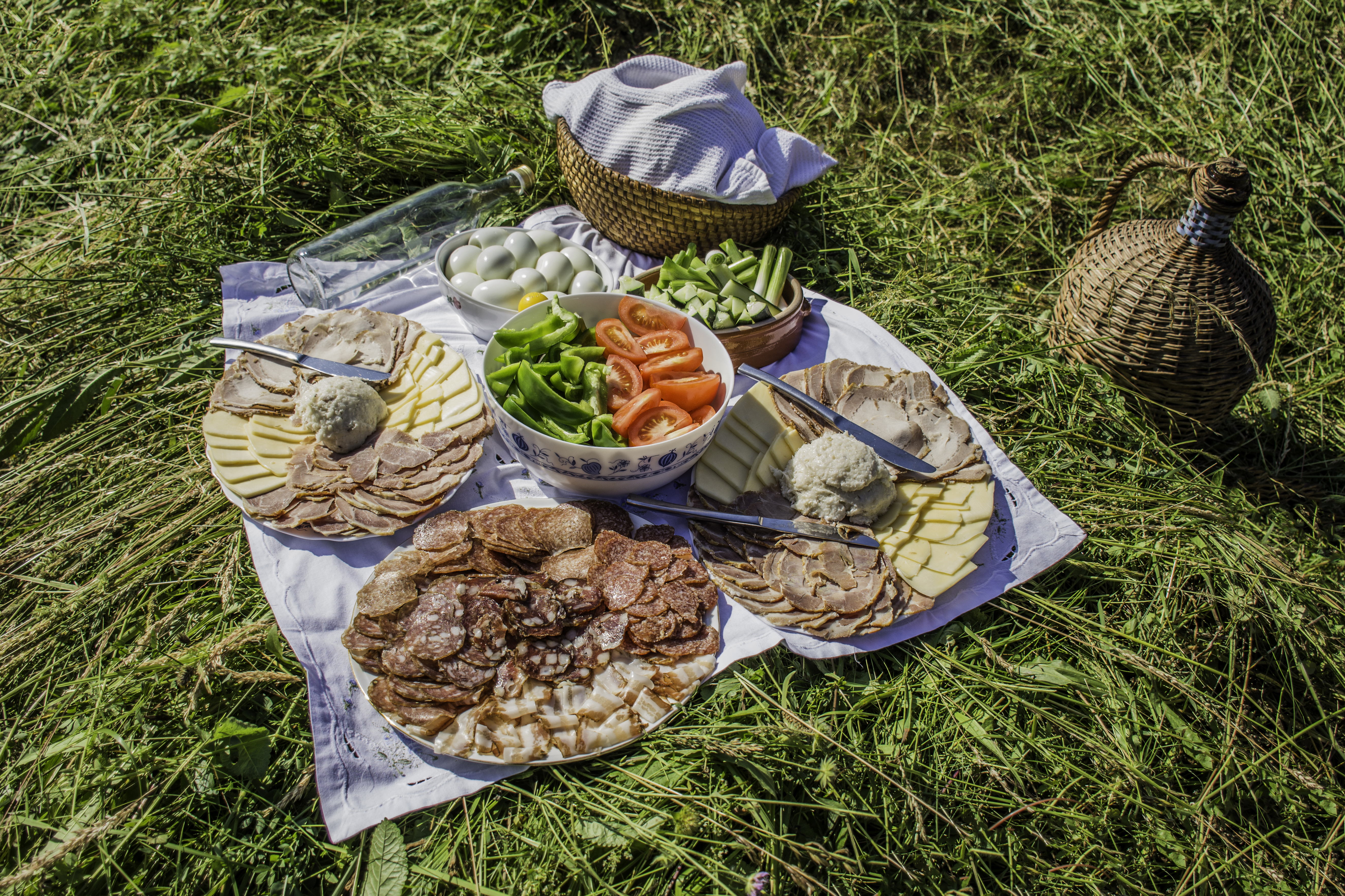 Picknick in Prekmurje in Moravske Toplice